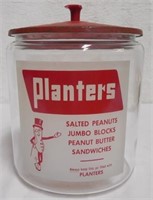 Planter's Peanuts counter display jar