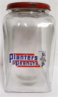 Planters glass counter display jar