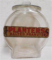 glass Planters counter display jar