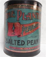 10 pound empty can of Planters Peanuts