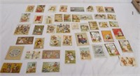 Lot of 40+ Thread Trade Cards