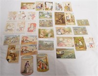 Lot of 25+ Thread Trade Cards