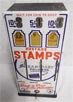 U.S. Postage Machine with Key Loaded w/Stamps