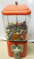 Acorn Gumball Machine with Gum Balls