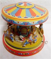 Chein Playland Merry-Go- Round No Box