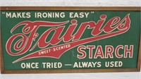 Fairies Starch framed ad