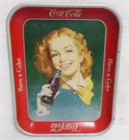 Metal Coca Cola tray