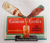 Carioca Cooler cardboard stand up ad