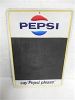 Pepsi Chalkboard Tin