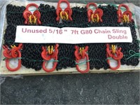 Unused 5/16" 7' Chain Sling
