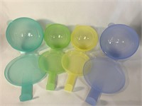 Lot of 4 Tupperware onion keepers