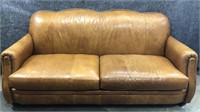 Beautiful Drexel Heritage Leather Sofa