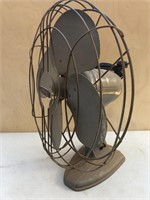 Vintage 3-speed Oscillating Table Fan