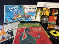 Lots of seven children’s records