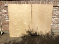 2 Sheets of 1/4” Plywood