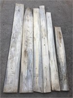 Lot of 6 Spalted Oak Planks