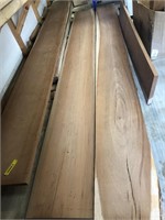 Lot Of 4 Cherry Wood Planks