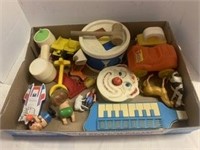 (FLAT) Assorted Children's Toys - 1960-70's