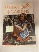 "Better Homes & Gardens" Mag.-Dated May 1938