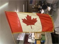 Canada Flag w/ Pole