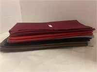 Stack of Fabric / Material - Brown's & Red's
