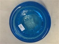 Glass Dish / Ash Tray - Blue