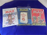 3 MAD Magazines Oct 1974, Jan 1980