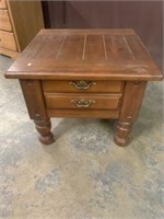 Square End Table w/ Drawer