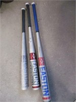 3 - aluminum bats