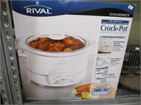 Rival Gourmet crockpot -as new