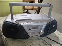 Panasonic port cass/cd player