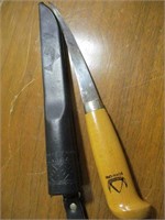 Scan-Can fillet knife w/ sheath