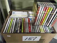Box of classical CDs