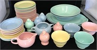 49 Pieces of Luray Pastels Vintage Dinnerware