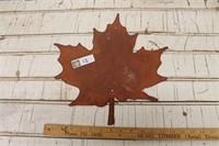 Rusted Maple Leaf