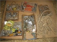 MISC. HYD ADAPTERS, BOLTS, & ROPE