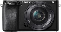 Like New Sony Black Alpha A6100 Camera