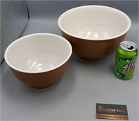 Pair of Tag Ceramic Nesting Bowls
