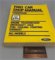 1980 Car Shop Manual Powertrain