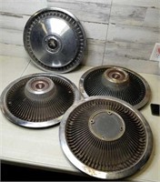 Group of Misc Hubcaps