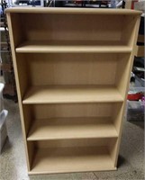 4 Shelf Book Case Adjustable 29.5x12x49