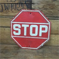 Original Embossed STOP Sign