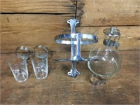 Complete Set NSWGR Carriage Water Bottle & Glasses