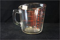 Vintage Glass Bake 2 Cup Measuring Cup