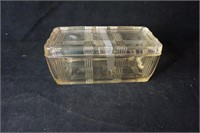 Glass Refrigerator Dish with Lid