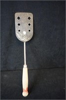 Red Handled Spatula with Holes