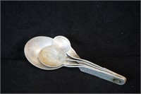 Vintage Aluminum Measuring Spoons