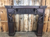 Fantastic Solid wood mantel