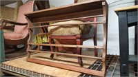 Primitive wood Shelf / Cup rack