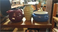 3 Pieces Pottery